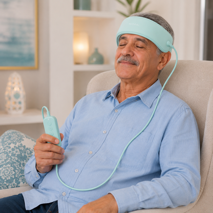 Nidaal Zen™ | Bandeau Massant Chauffant Anti-Stress & Migraine