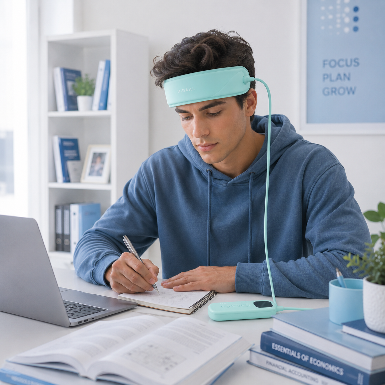 Nidaal Zen™ | Bandeau Massant Chauffant Anti-Stress & Migraine